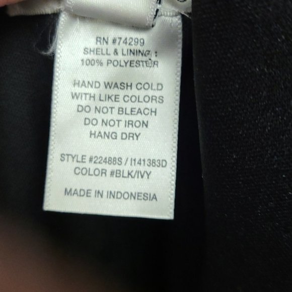 Sweet Storm Black and Beige Dress - Picture 9 of 9